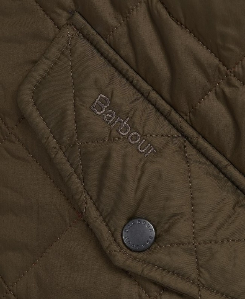 Barbour Flyweight Chelsea Masline Verzi | YZOR4343
