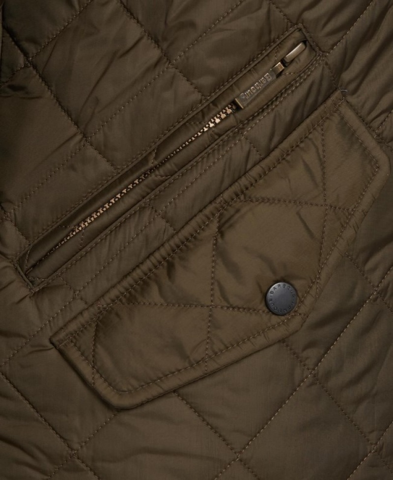 Barbour Flyweight Chelsea Masline Verzi | YZOR4343