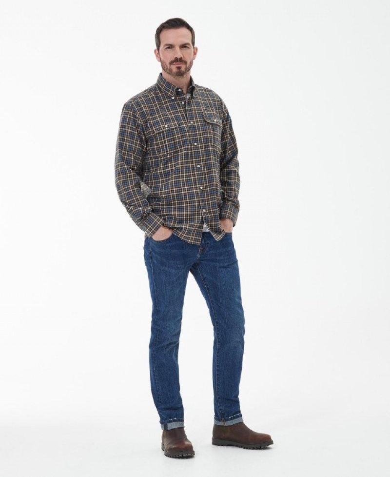 Barbour Foss Regular Bleumarin | SZGV6859