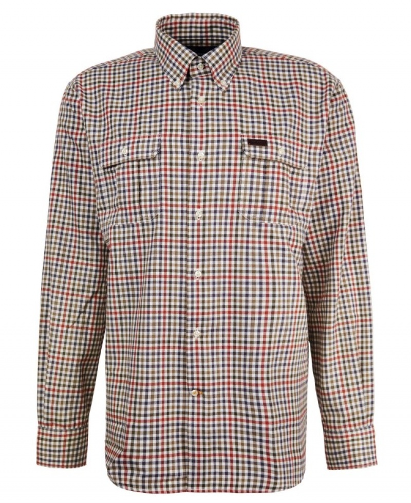 Barbour Foss Regular Verzi | AHMA0374