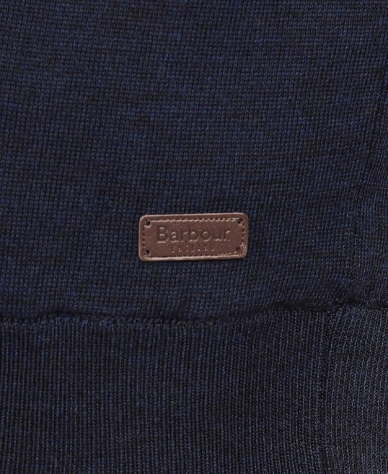 Barbour Gamlan Half Zip Albastri | OLON2486