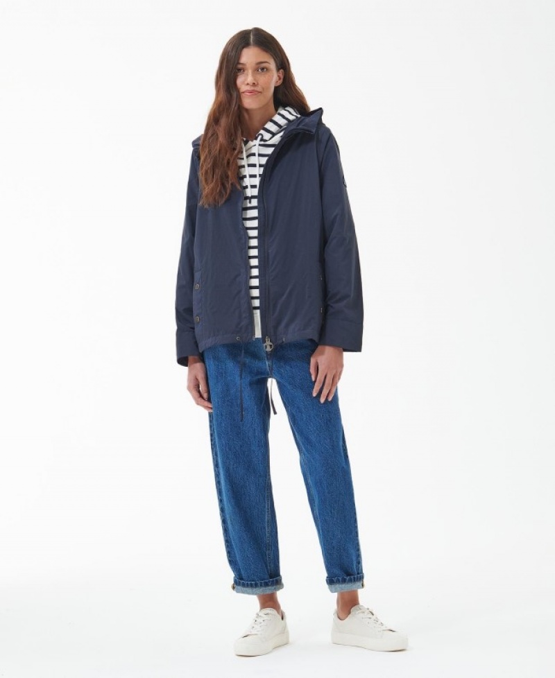 Barbour Geranium Showerproof Bleumarin | PJKB9252