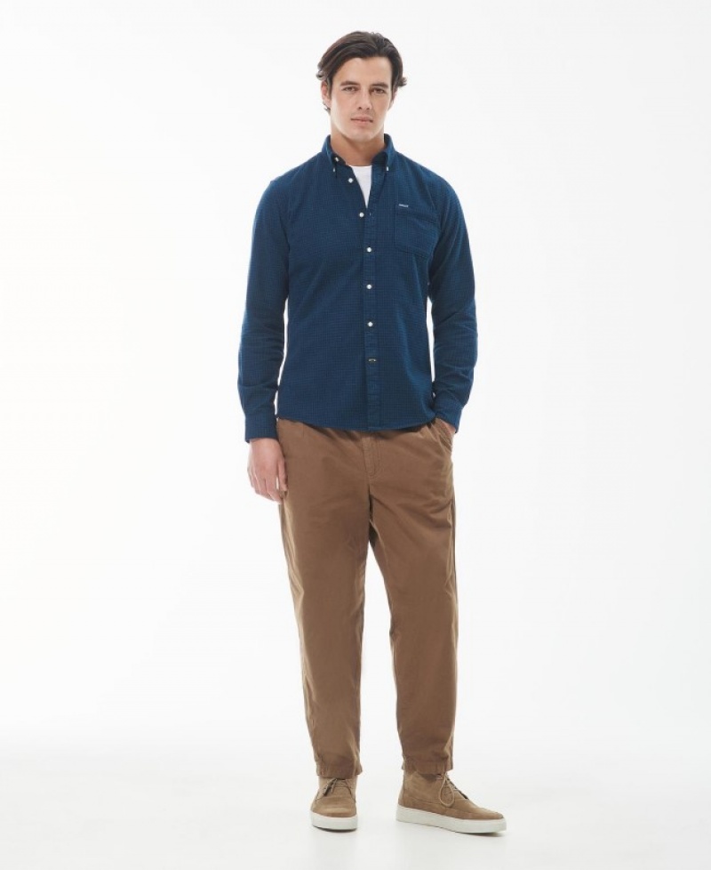 Barbour Geston Tailored Verzi | IUGR8656