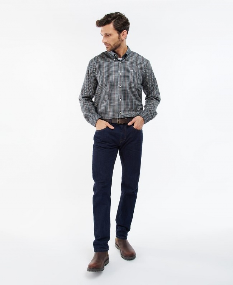Barbour Henderson Thermo Weave Gri | ZRLA7013