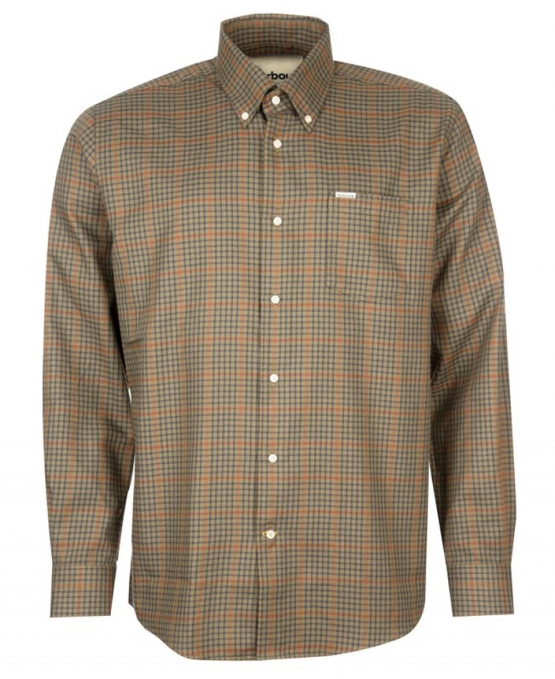 Barbour Henderson Thermo Weave Masline Verzi | HRQB8923
