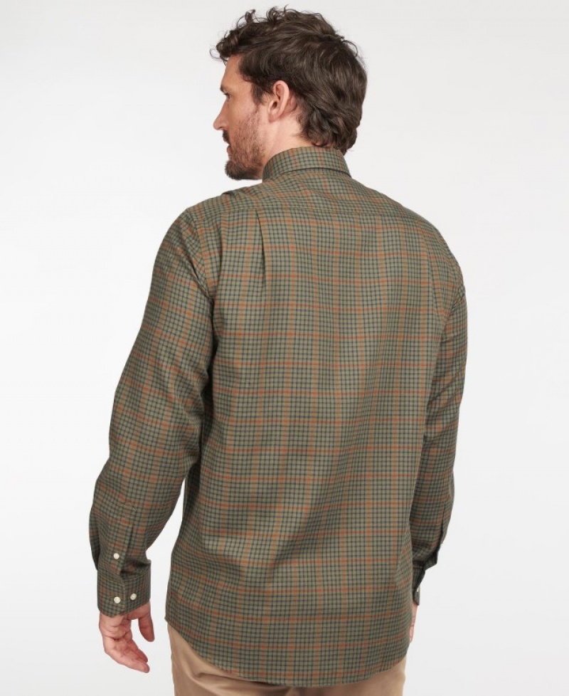 Barbour Henderson Thermo Weave Masline Verzi | HRQB8923