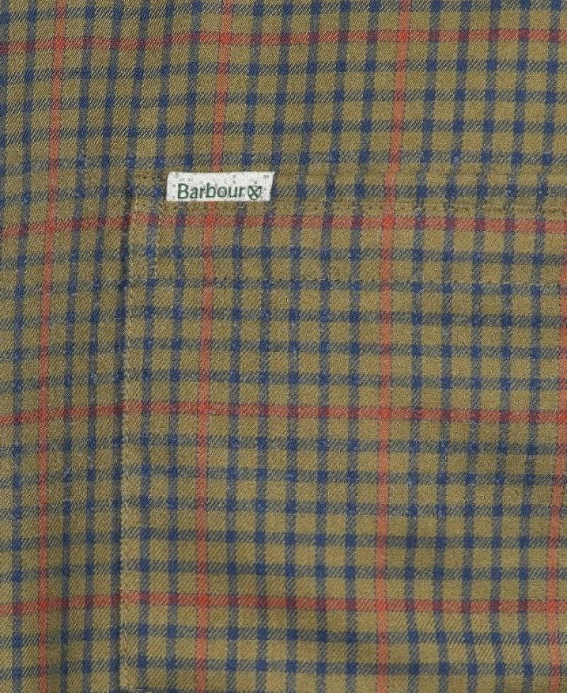 Barbour Henderson Thermo Weave Masline Verzi | HRQB8923