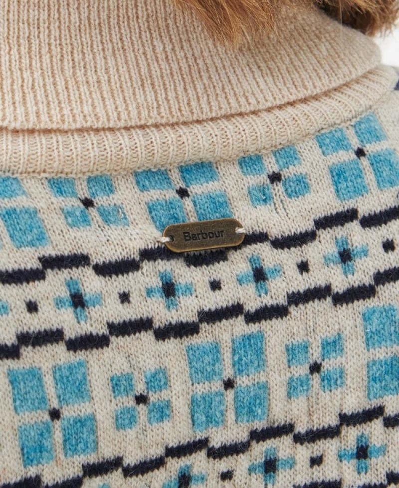 Barbour Herring Tricotate Bej | MUOK9888