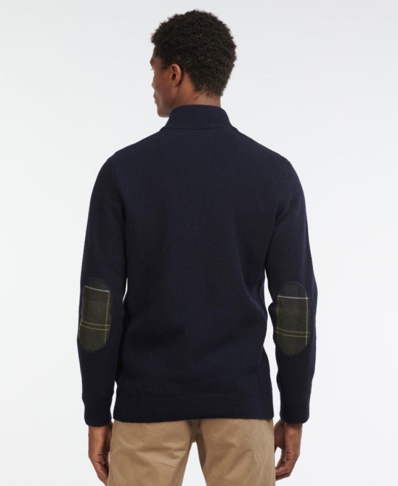 Barbour Holden Half Zip Albastri | ICCJ3726
