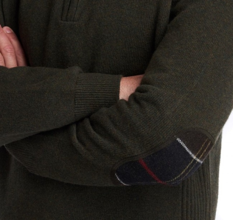 Barbour Holden Half Zip Verzi | ZEOZ0834