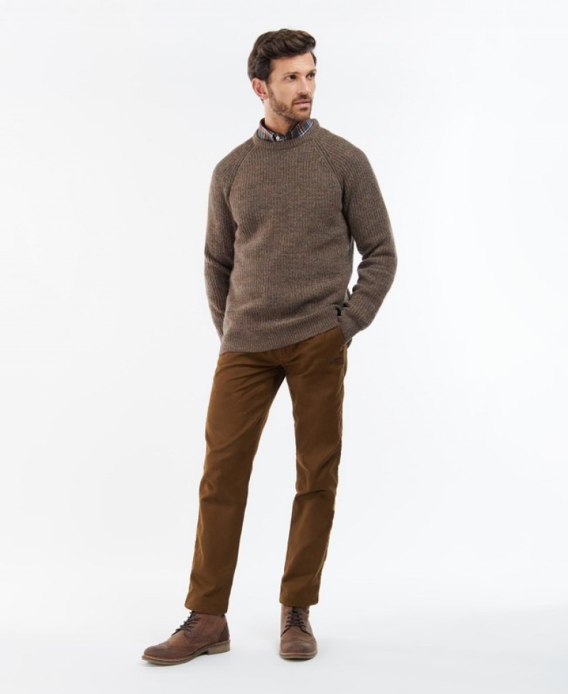 Barbour Horseford Crew Neck Maro | NOCG7982