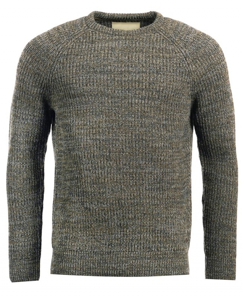 Barbour Horseford Crew Neck Verzi | RVUG6736