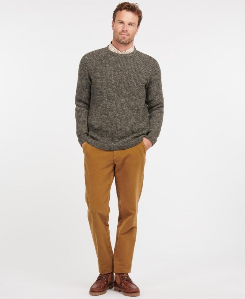 Barbour Horseford Crew Neck Verzi | RVUG6736