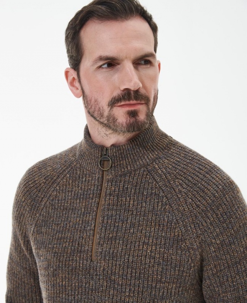 Barbour Horseford Half-Zip Maro | KJTA2864
