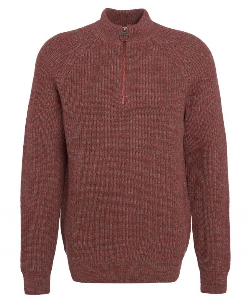Barbour Horseford Half-Zip Portocalii | LTIA8385