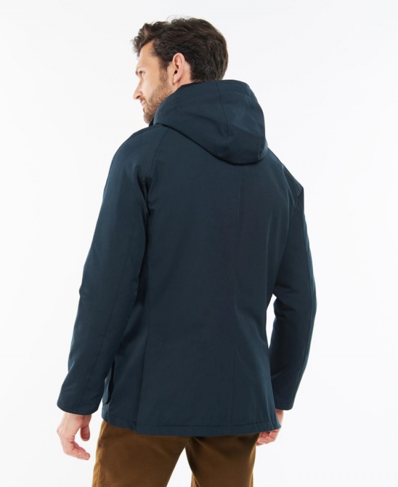 Barbour Iarnă Ashby Bleumarin | DGCK3763