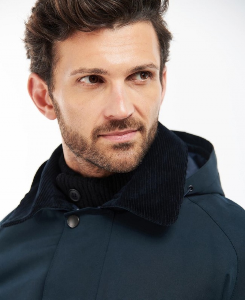 Barbour Iarnă Ashby Bleumarin | DGCK3763