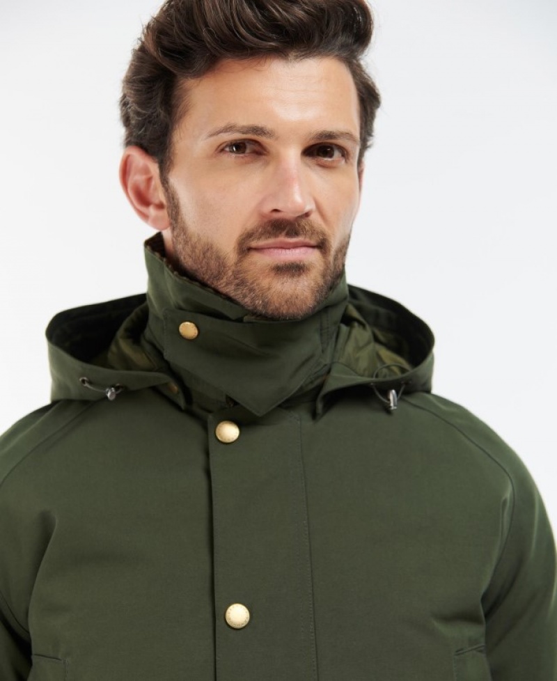 Barbour Iarnă Ashby Verzi | AGAJ7333