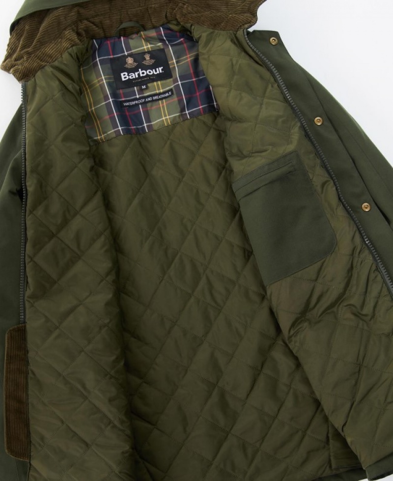 Barbour Iarnă Ashby Verzi | AGAJ7333