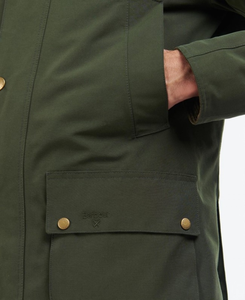 Barbour Iarnă Ashby Verzi | AGAJ7333
