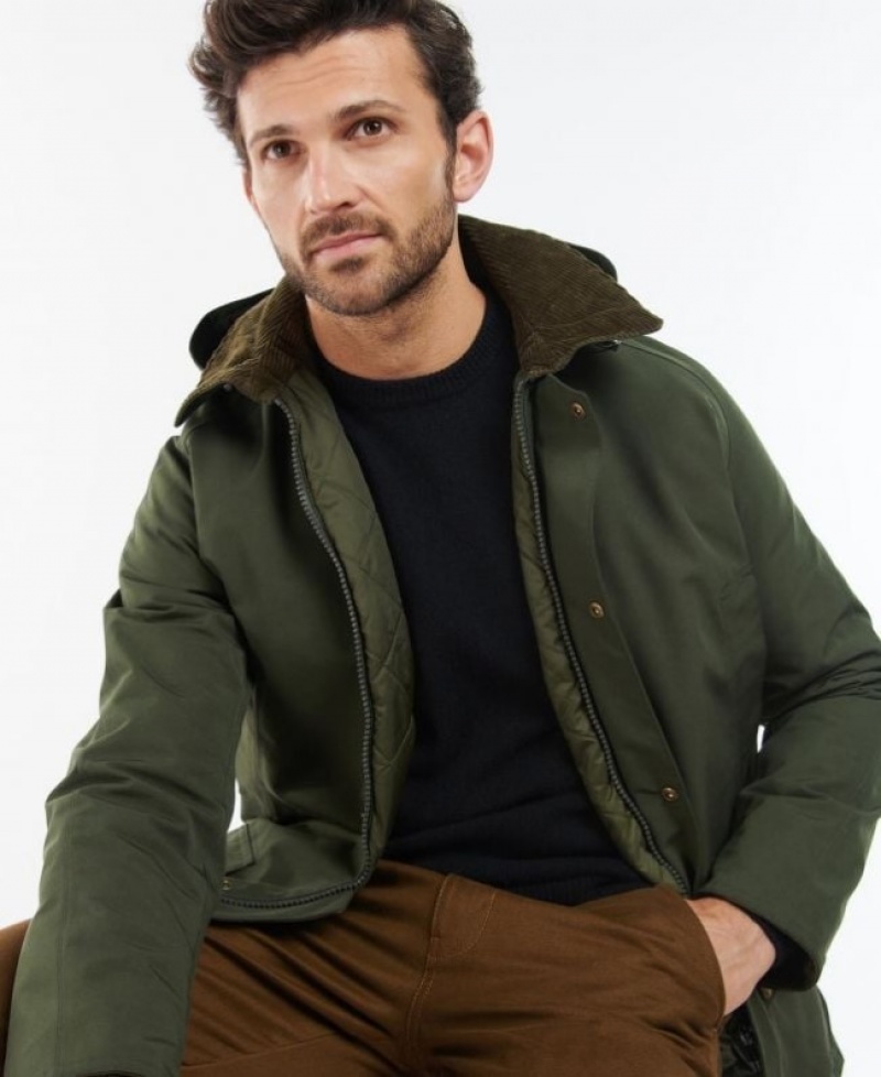 Barbour Iarnă Ashby Verzi | AGAJ7333