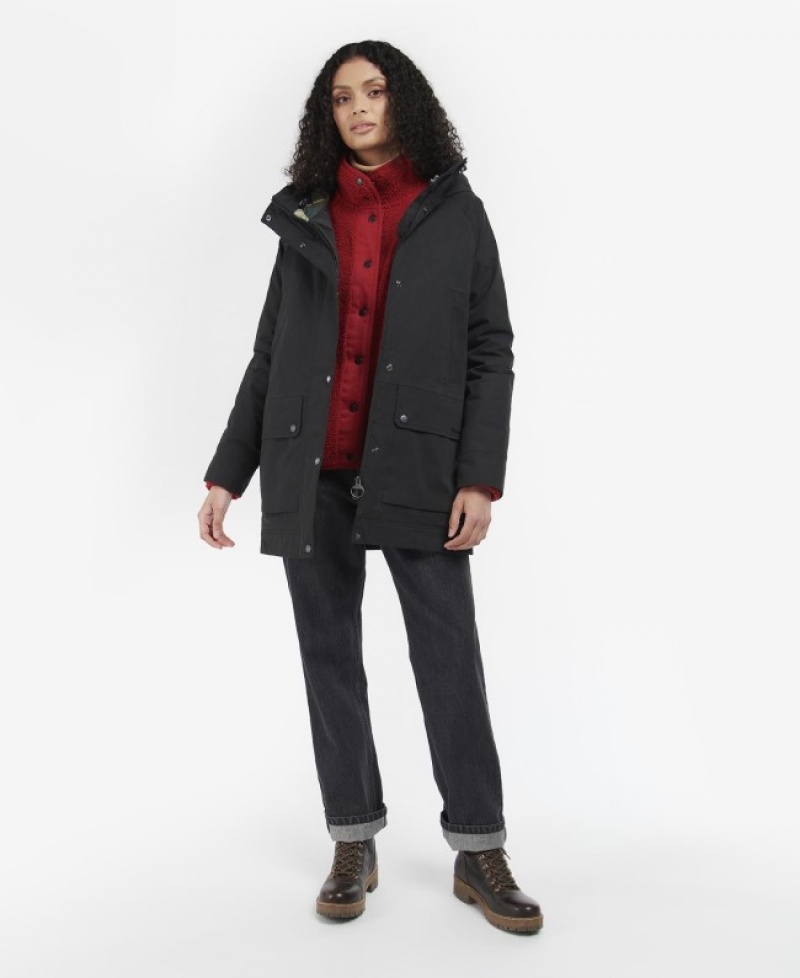 Barbour Iarnă Beadnell Negrii | TPNB6701
