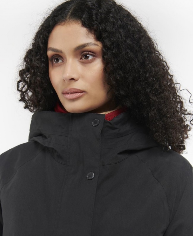 Barbour Iarnă Beadnell Negrii | TPNB6701
