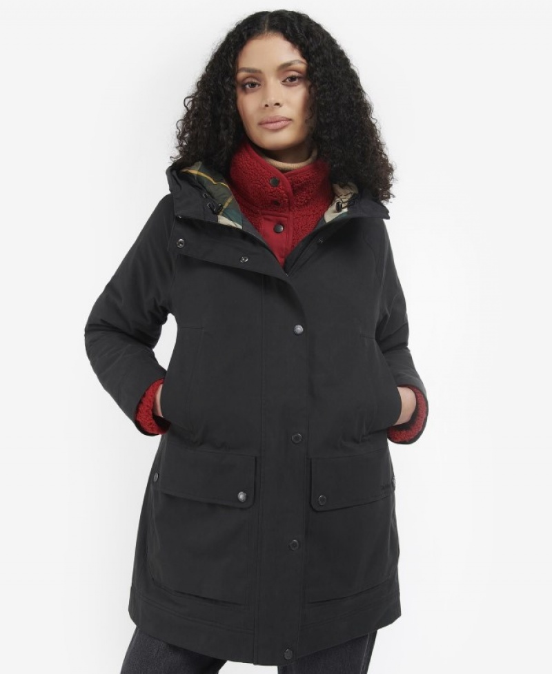 Barbour Iarnă Beadnell Negrii | TPNB6701