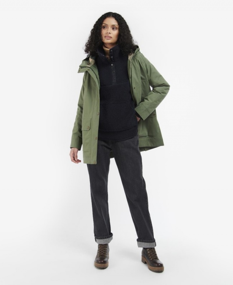 Barbour Iarnă Beadnell Verzi | FJXM7143