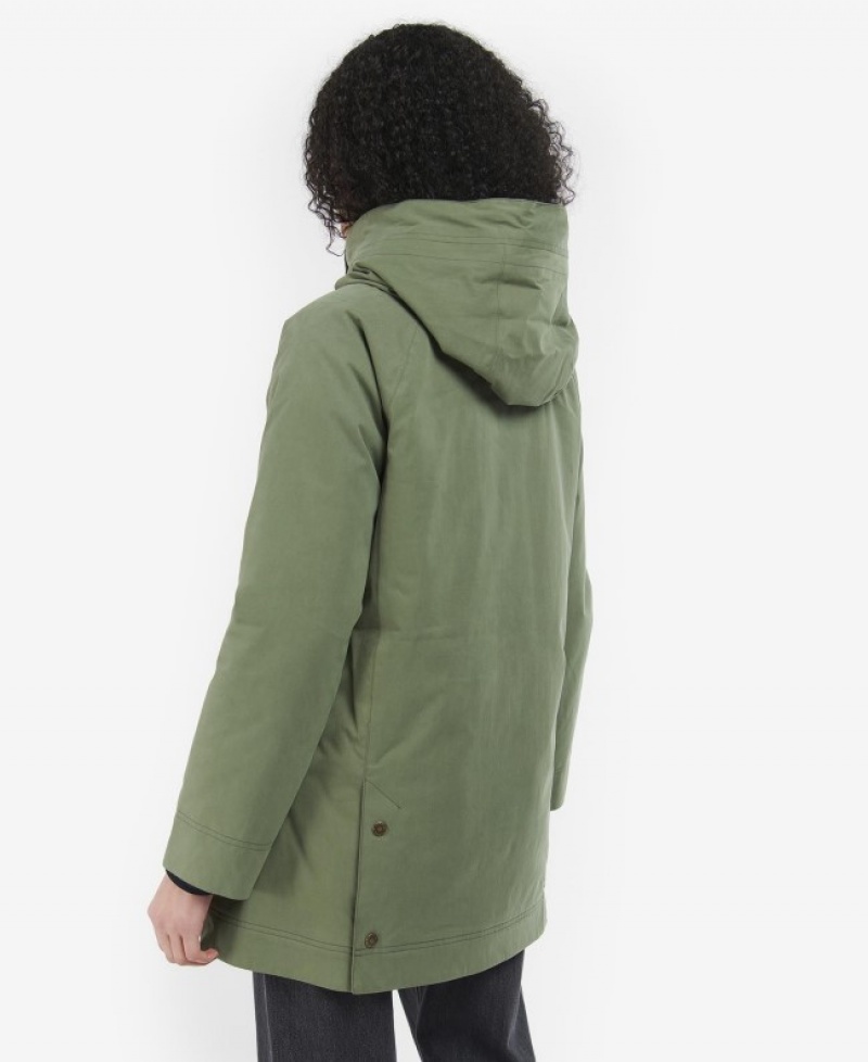 Barbour Iarnă Beadnell Verzi | FJXM7143