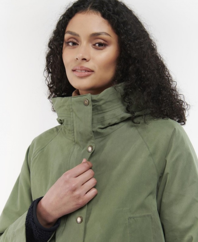 Barbour Iarnă Beadnell Verzi | FJXM7143