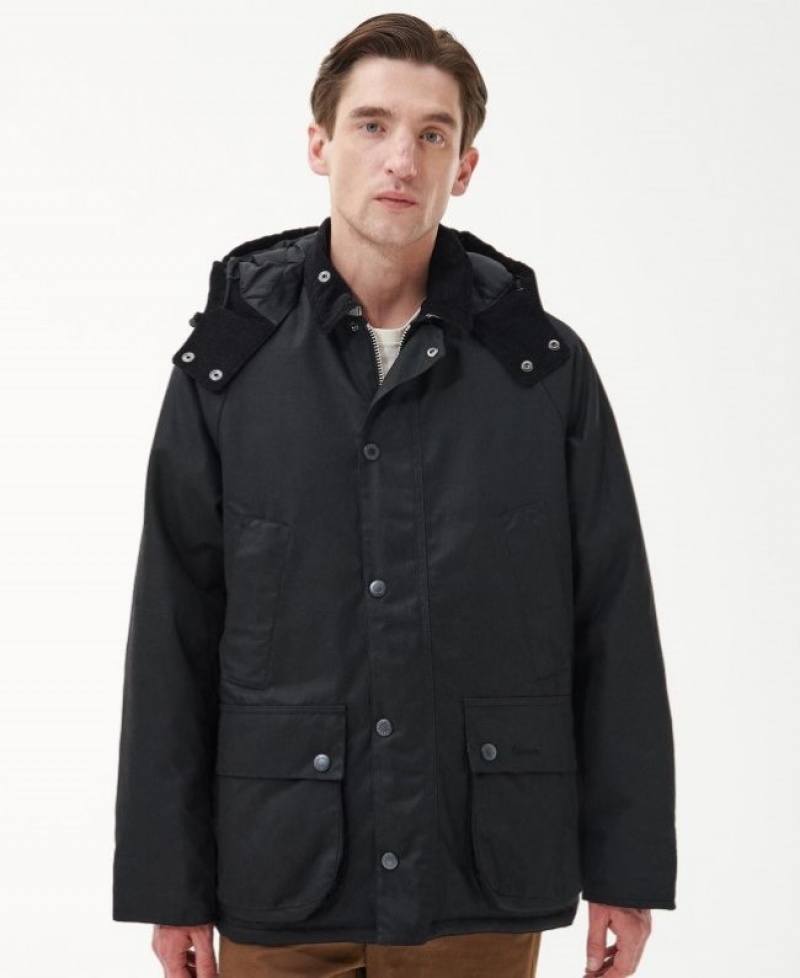 Barbour Iarnă Bedale Negrii | ZCOR0011