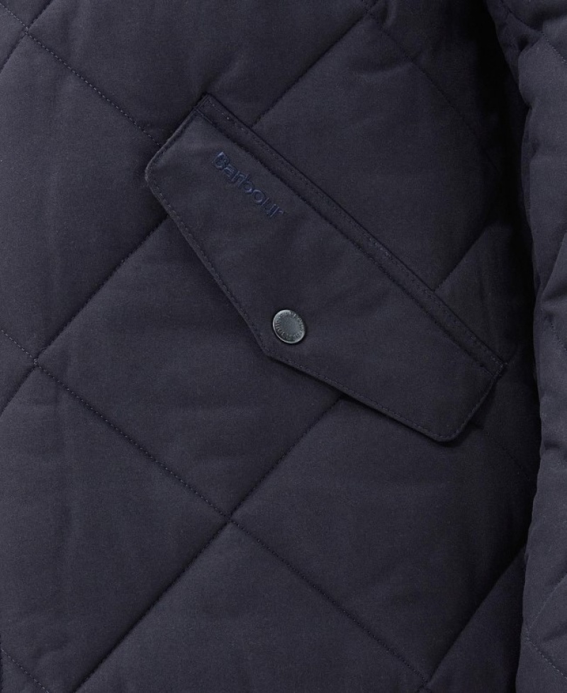 Barbour Iarnă Chelsea Bleumarin | KFVA6386