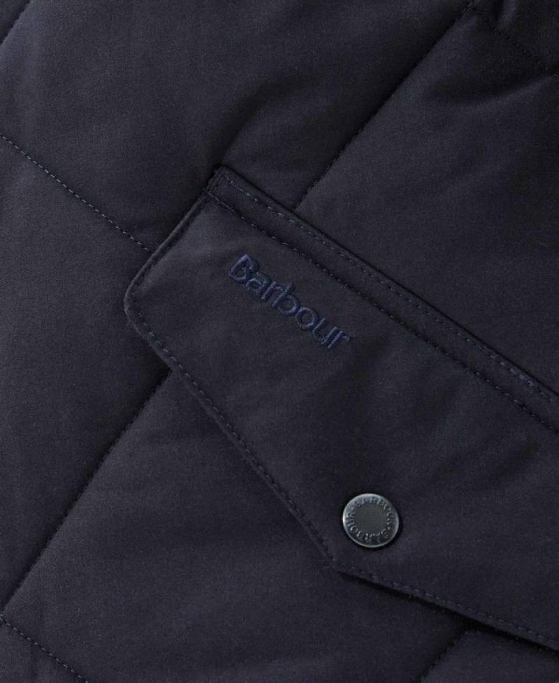 Barbour Iarnă Chelsea Bleumarin | KFVA6386