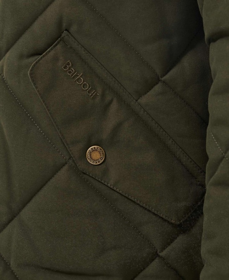 Barbour Iarnă Chelsea Verzi | SQGU2549