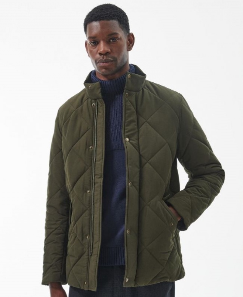 Barbour Iarnă Chelsea Verzi | SQGU2549