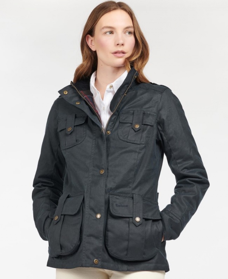 Barbour Iarnă Defence Bumbac Albastri | MPDE3849