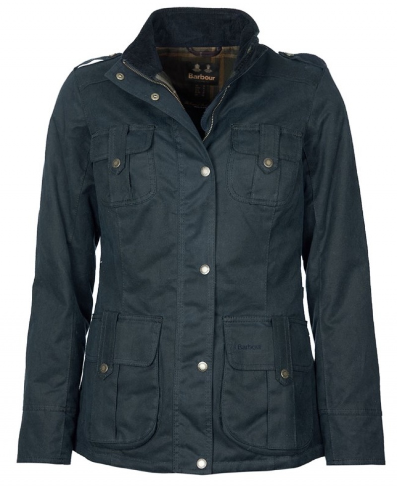 Barbour Iarnă Defence Bumbac Albastri | MPDE3849