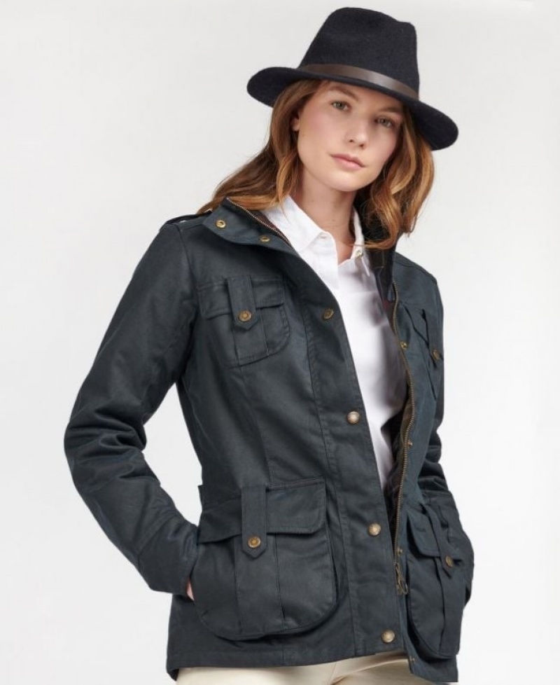 Barbour Iarnă Defence Bumbac Albastri | MPDE3849