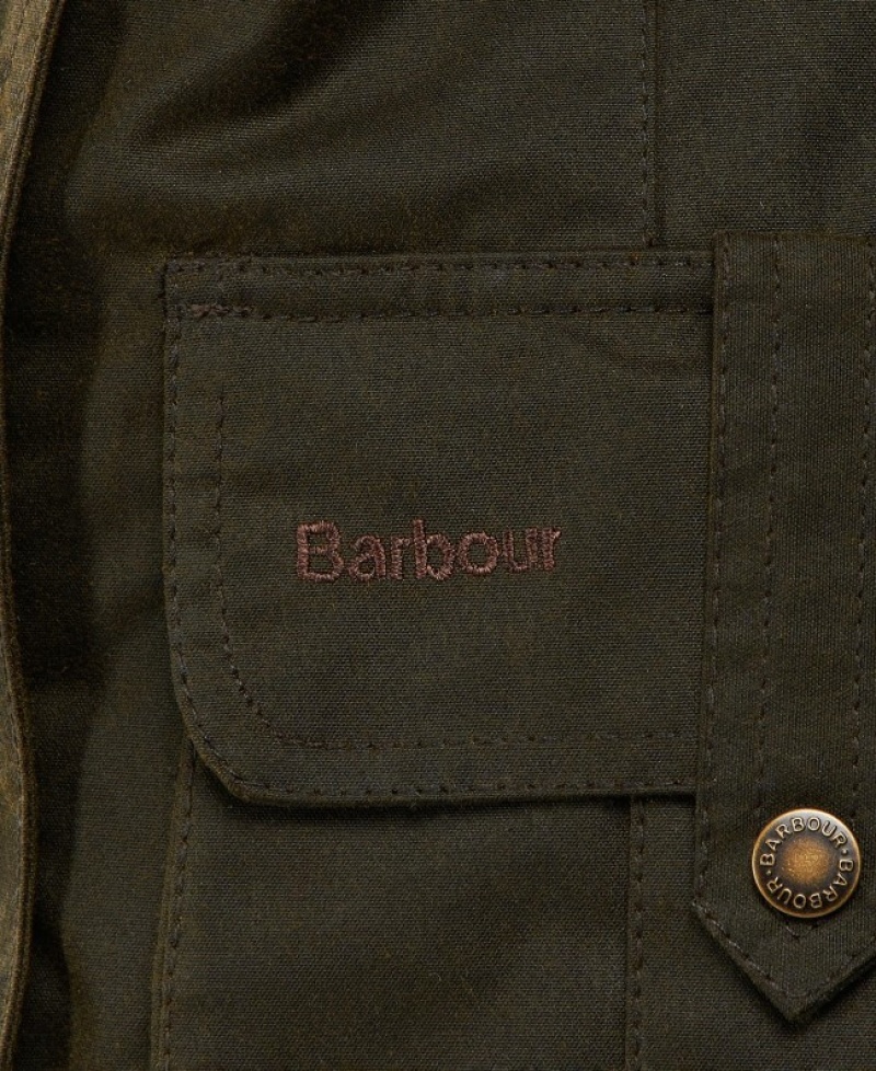 Barbour Iarnă Defence Bumbac Verzi | MROR9326