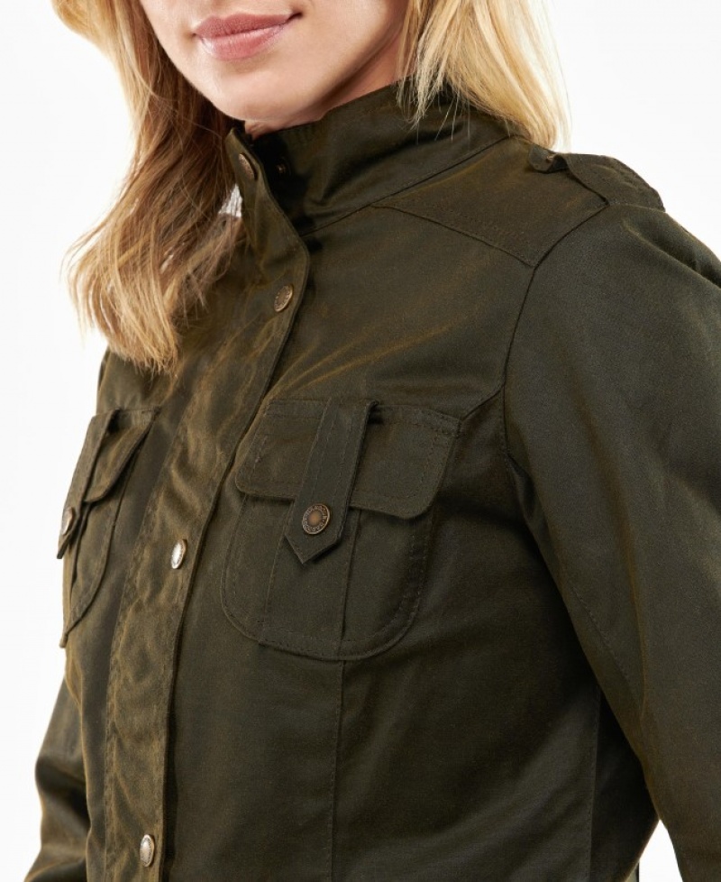 Barbour Iarnă Defence Bumbac Verzi | MROR9326
