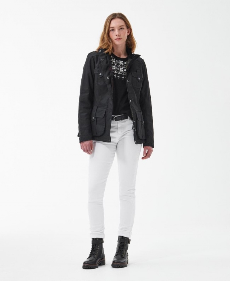 Barbour Iarnă Defence Negrii | IWGV8536