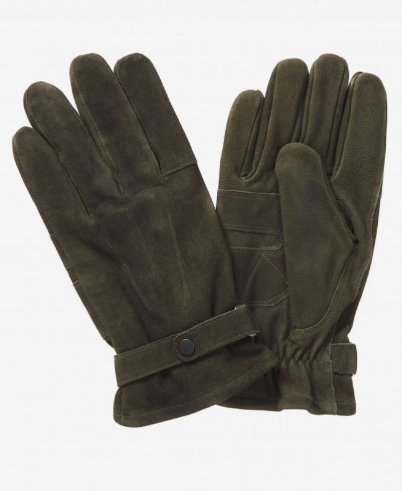 Barbour Insulated Piele Verzi | IUHU9366