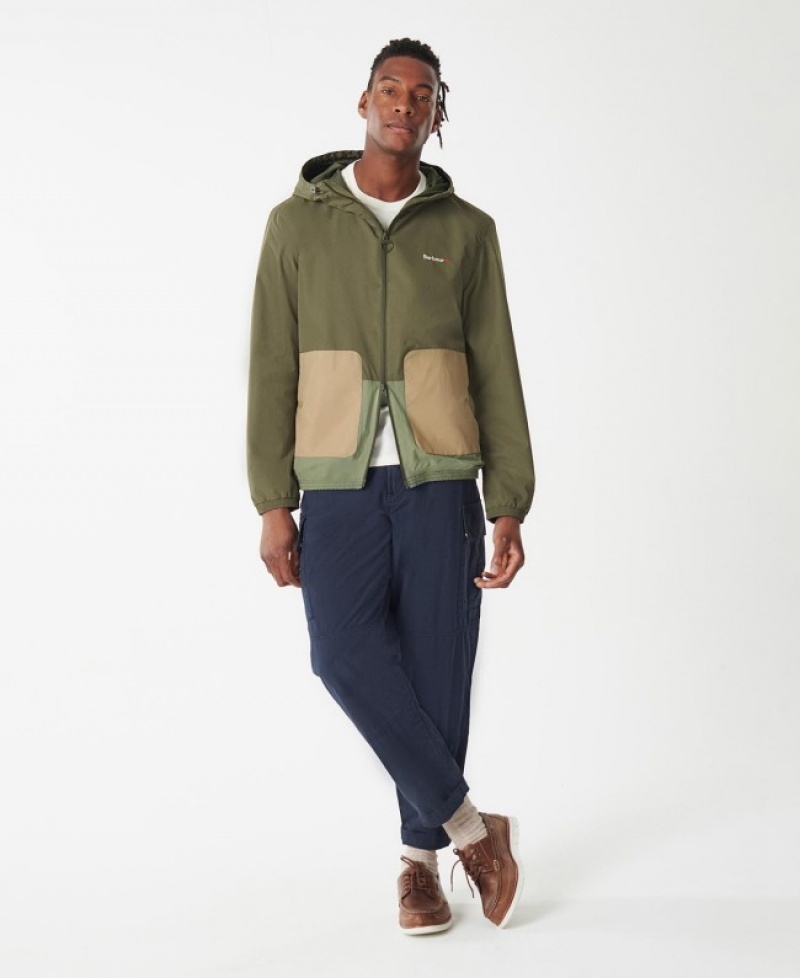 Barbour Kenby Showerproof Verzi | XBLA2730