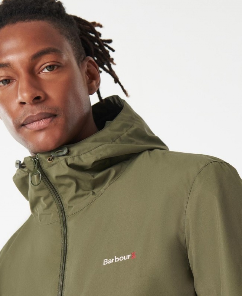 Barbour Kenby Showerproof Verzi | XBLA2730