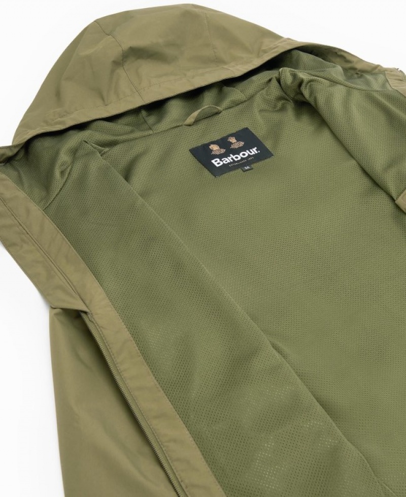 Barbour Kenby Showerproof Verzi | XBLA2730