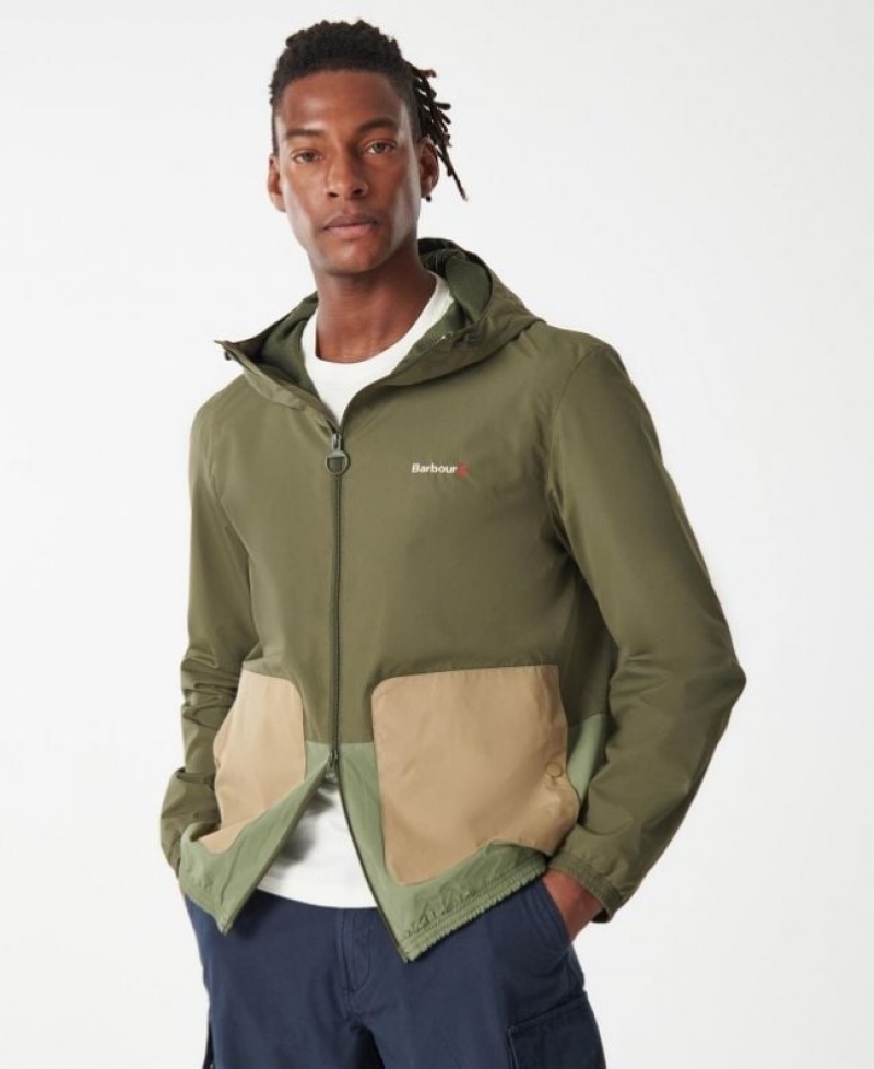 Barbour Kenby Showerproof Verzi | XBLA2730