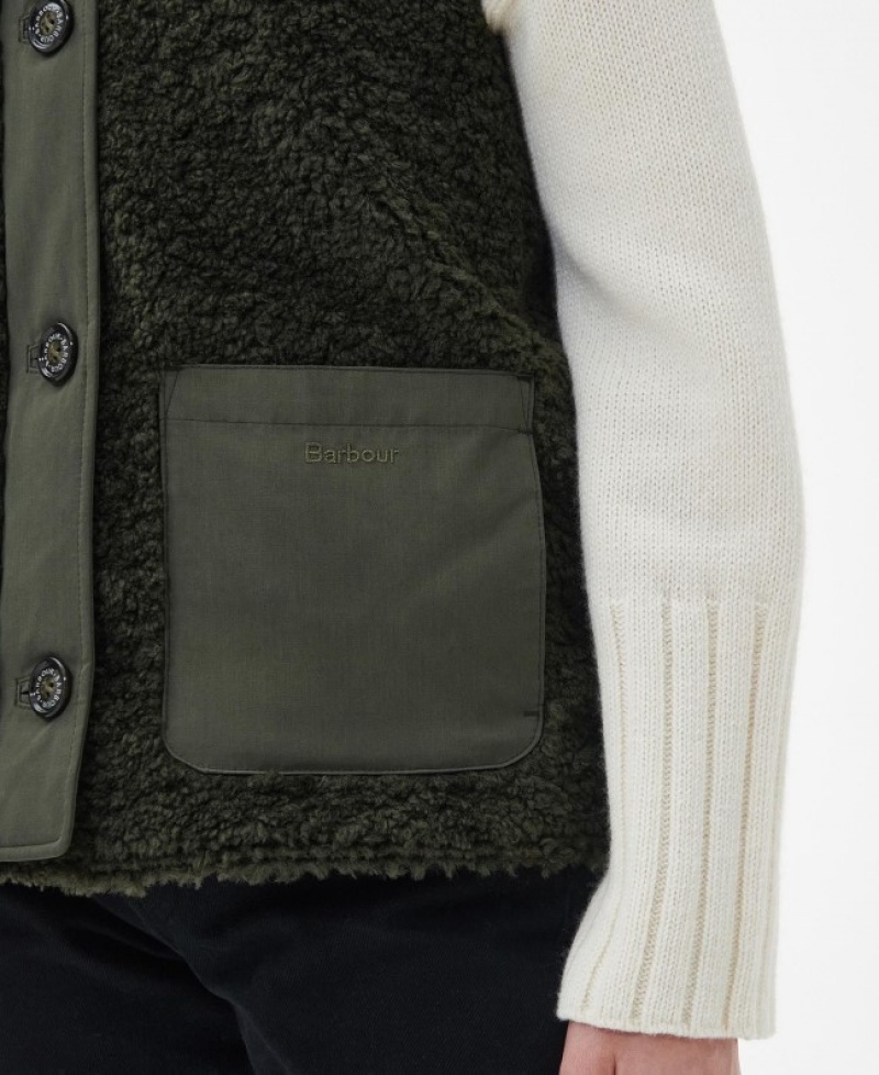 Barbour Kintra Liner Waistcoat Verzi | ZKMB8840