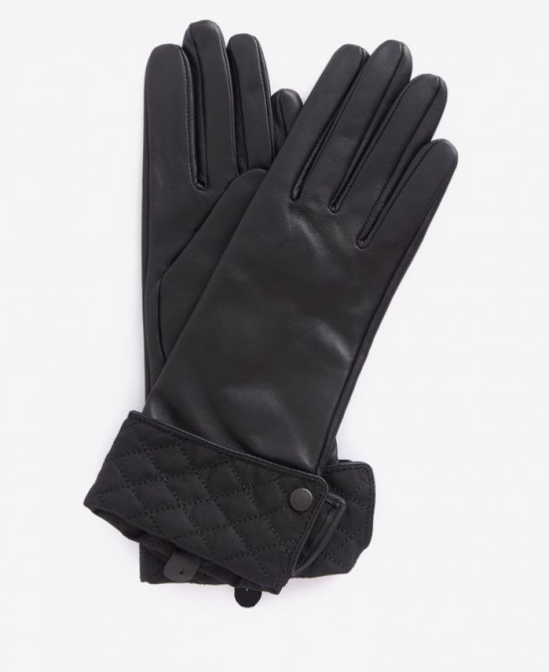 Barbour Lady Jane Piele And Wax Negrii | DNWI8655