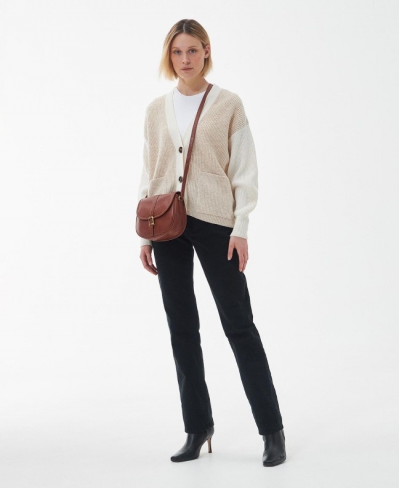 Barbour Laire Medium Saddle Maro | VPLD3483